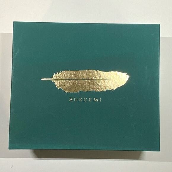 Buscemi | Shoe Box & 2 Dust Bags | Green | 14 W x 12 H x 5.25 D Inch - Picture 1 of 16